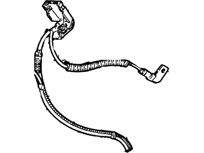 Ford F7DZ-14300-AA Positive Cable