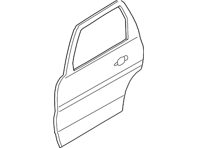 Ford YL8Z-7824700-AA Outer Panel