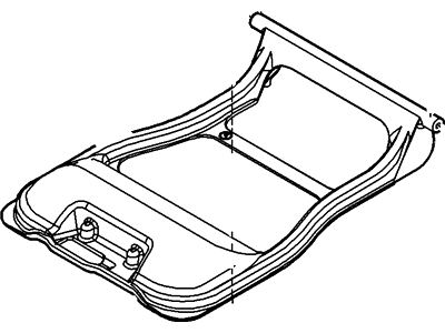 Ford BC3Z-9660336-A Lower Frame