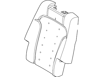 Ford AE9Z-7466800-B Seat Back Pad