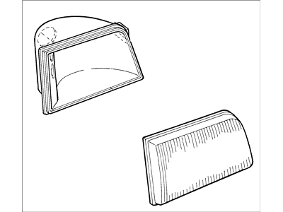 Ford F37Z-13008-B Lens & Housing
