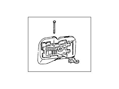 Ford XW7Z-5421818-AAA Handle, Inside