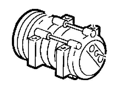 Ford 3S4Z-19V703-BA Compressor Assembly