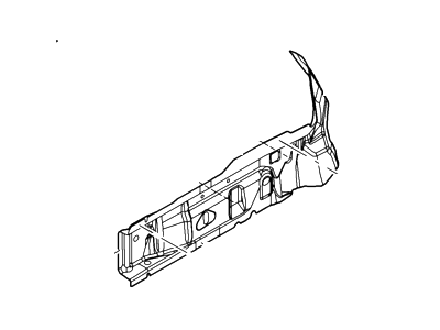 Ford AE8Z-54010A88-A Outer Rail