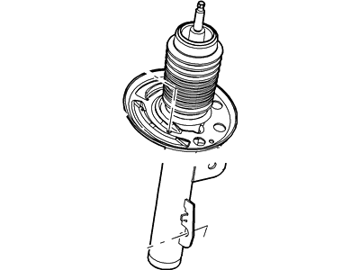 Ford AG1Z-18124-A Shock Absorber Assembly