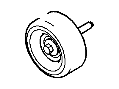 Ford 4S7Z-8678-A Serpentine Idler Pulley