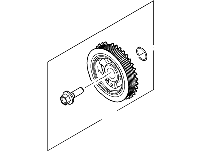 Ford 7U7Z-6312-B Crankshaft Pulley