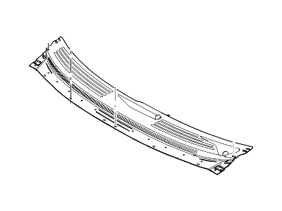 Ford 9T4Z-78022A68-AA Cowl Grille
