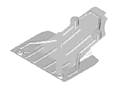 Ford CV6Z-9911778-A Rear Deflector