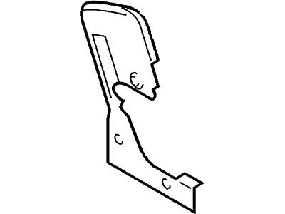 Ford 3L2Z-7861349-KAB Inner Cover