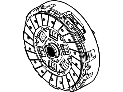 Ford BR3Z-7B546-C Clutch Assembly