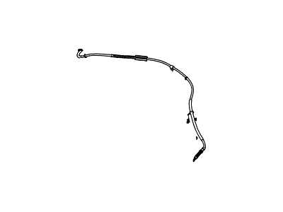 Ford AL1Z-2A635-A Rear Cable