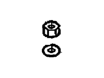 Ford -W520403-S309 Wiper Motor Nut