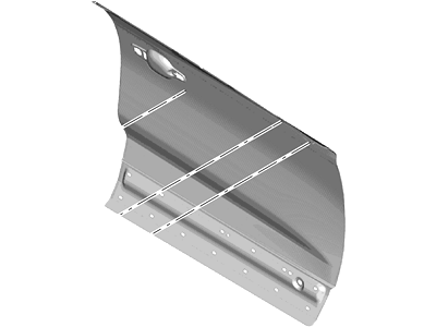 Ford EJ7Z-7820200-A Outer Panel