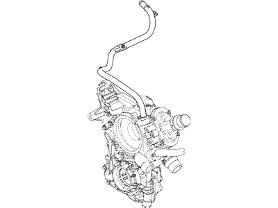 Ford 8C3Z-8592-K By-Pass Hose