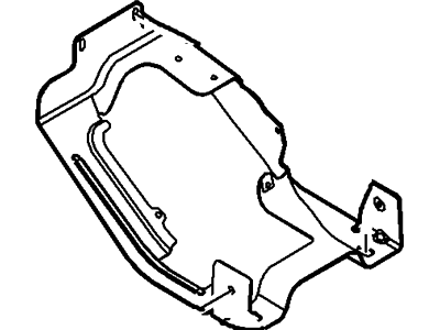 Ford 9L1Z-78045B32-A Console Front Bracket