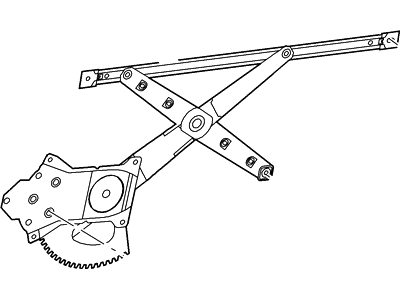 Ford F67Z-7823208-AA Regulator Assembly