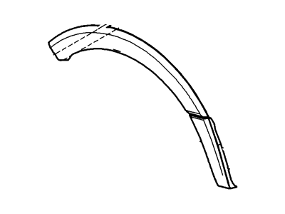 Ford 7L1Z-4029164-APTM Wheel Opening Molding
