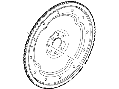 Ford F6TZ-6375-AA Flywheel