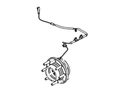 Ford DC3Z-1104-J Hub Assembly - Wheel