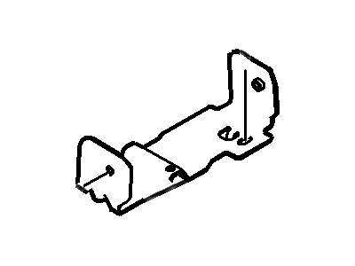 Ford CA5Z-54045B36-A Console Body Front Bracket
