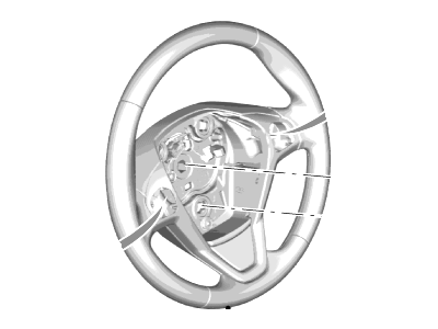Ford D2BZ-3600-AA Steering Wheel