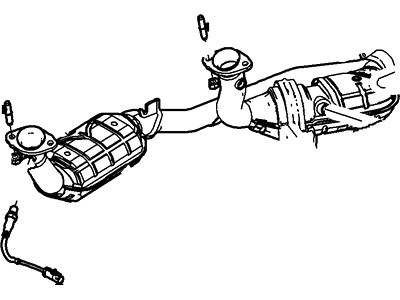 Ford 5F2Z-5F250-AA Catalytic Converter