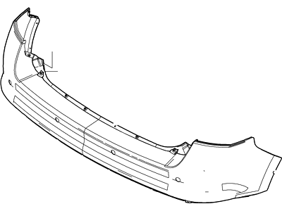 Ford 7T4Z-17K835-APTM Bumper Cover