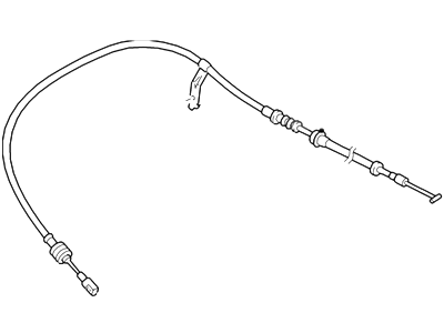 Ford 5L8Z-9A758-AA Throttle Cable