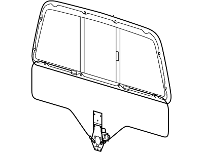 Ford F65Z-1523394-AB Motor Assembly - Window Operating