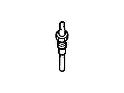 Ford E5TZ12A342A Glow Plug