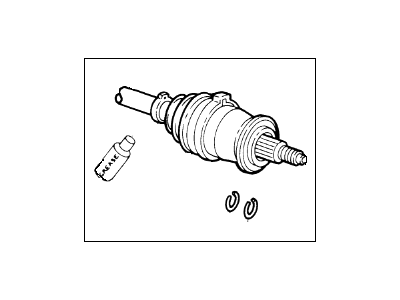 Ford F5OY3A331A Inner Boot