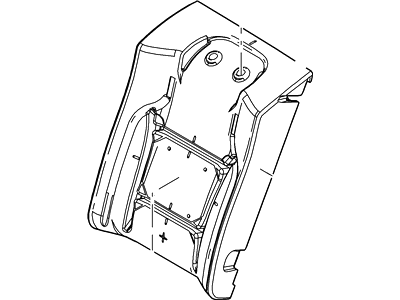 Ford AG1Z-5466801-A Seat Back Pad