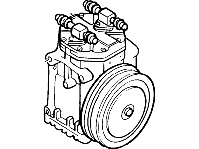 Ford E9VY-19703-A Compressor Support Bracket