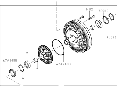 Ford 9L3Z-7A103-A Pump Assembly - Oil