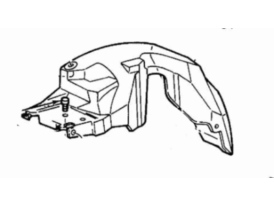 Ford F8AZ-16054-AA Apron Assembly