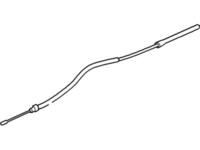 Ford 9L3Z-2A635-AL Rear Cable