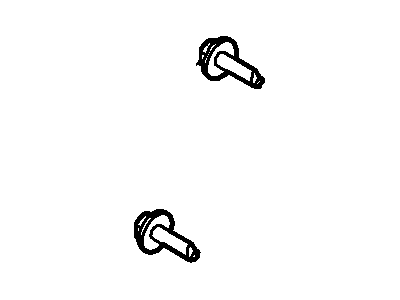 Ford -W707050-S436 Emblem Screw