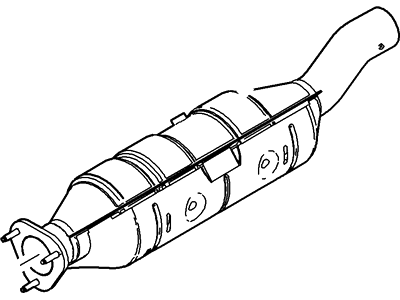 Ford 5C2Z-5E212-BA Catalytic Converter