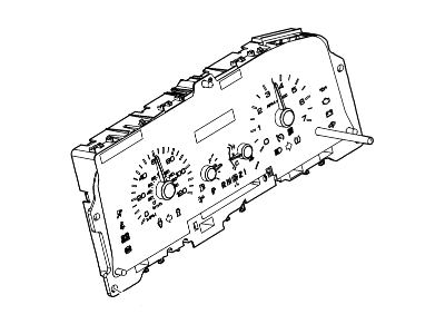 Ford 9W3Z-10849-D Instrument Cluster