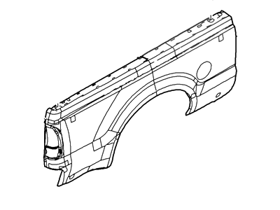Ford F81Z-9927840-CA Side Panel
