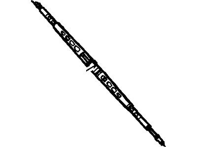 Ford FL3Z-17528-A Wiper Blade Assembly