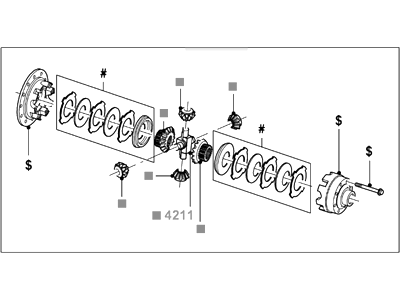 Ford 2C2Z-4026-AA Differential Assembly