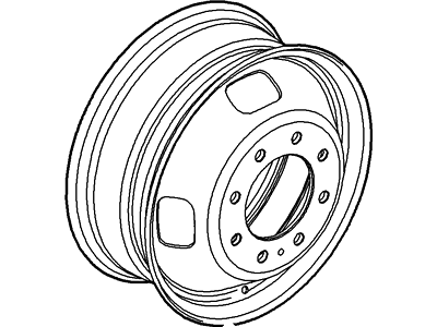 Ford AC3Z-1015-A Spare Wheel