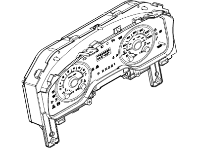 Ford 5L1Z-10849-AA Instrument Cluster