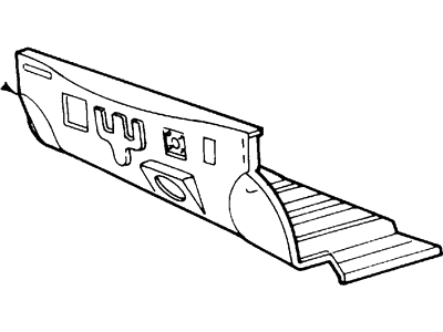 Ford XF2Z-1601610-AA Dash Panel