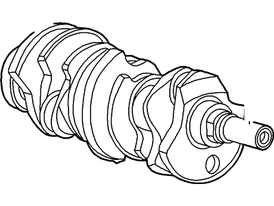 Ford F7DZ-6303-AA Crankshaft