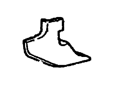 Ford 6W7Z-5402344-AAA Kick Panel