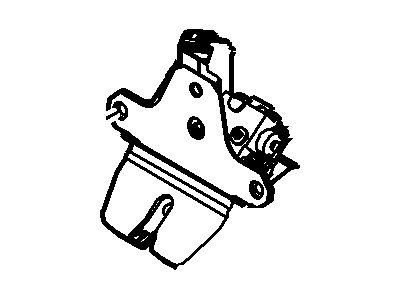 Ford CP9Z-5843150-A Tailgate Latch Assembly