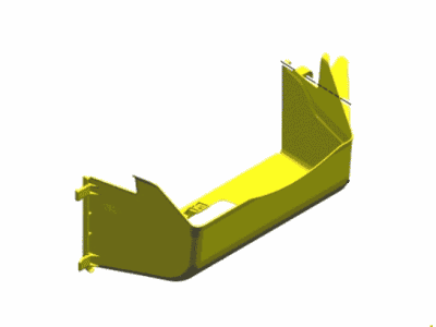 Ford JL3Z-8146-B Lower Shield